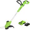 24V 12-inch TORQDRIVE String Trimmer with 2Ah USB Battery and Charger